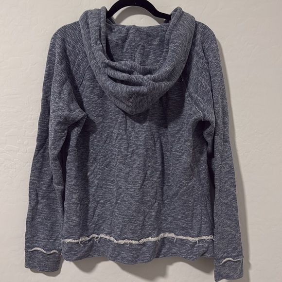 AVOCADO | NWOT Full Zip Hoodie in Heather Blue - Picture 2 of 4